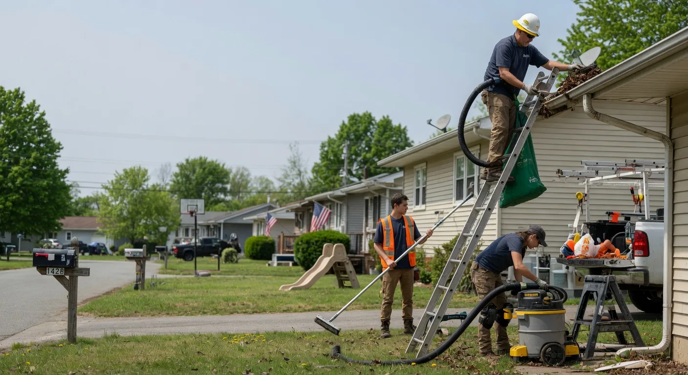 Gutter Installation in Frankfort, IN near me